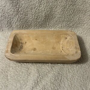 Rustic Wooden Tray 10 1/4”x6”